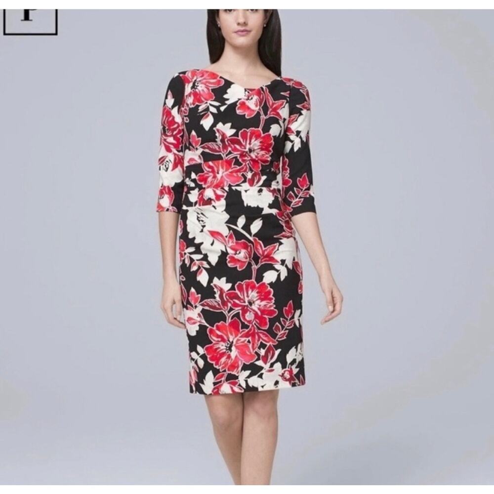 White House Black Market Petite Floral Dress
